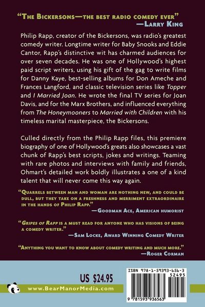 Produktbild: The Gripes of Rapp the Auto/Biography of the Bickersons' Creator, Philip Rapp