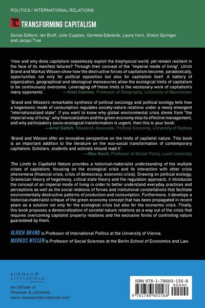 Produktbild: Limits to Capitalist Nature