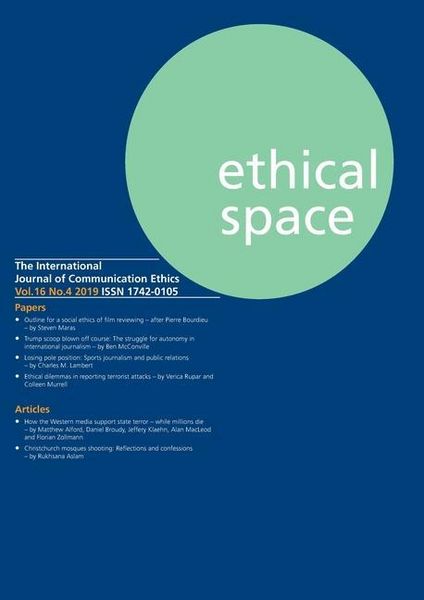 Produktbild: Ethical Space Vol.16 Issue 4