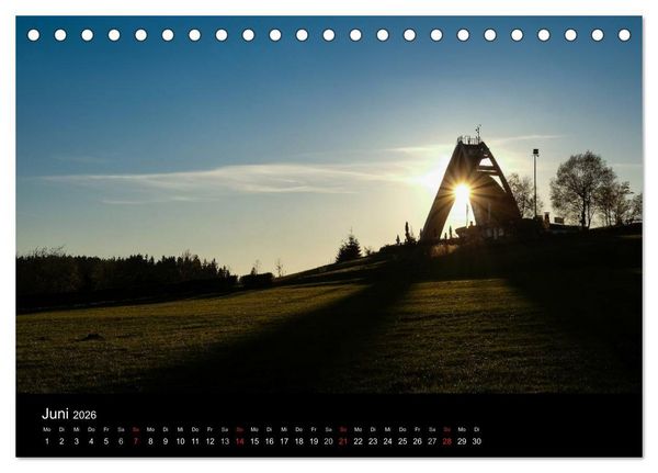Produktbild: Winterberg - Sauerland - Eine Landschaft in Bildern (Tischkalender 2026 DIN A5 quer), CALVENDO Monatskalender