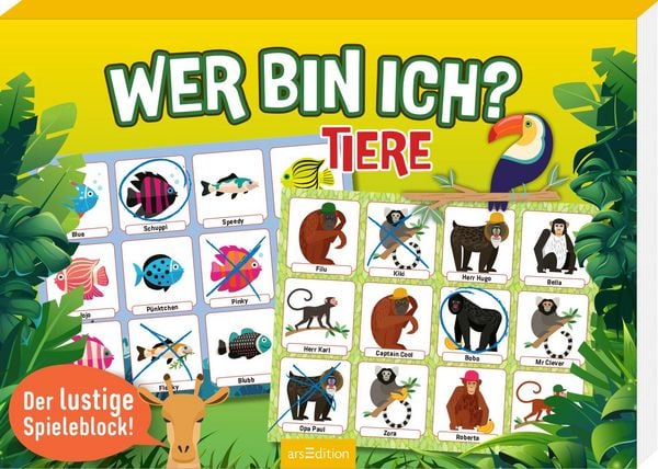 Wer bin ich? Tiere, von , arsedition