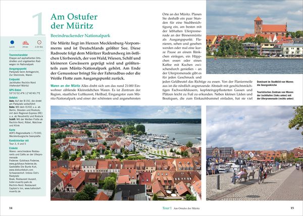 Radtouren am Wasser Mecklenburgische Seenplatte
