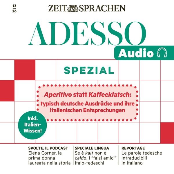 Produktbild: Italienisch lernen Audio &ndash; Aperitivo statt Kaffeeklatsch