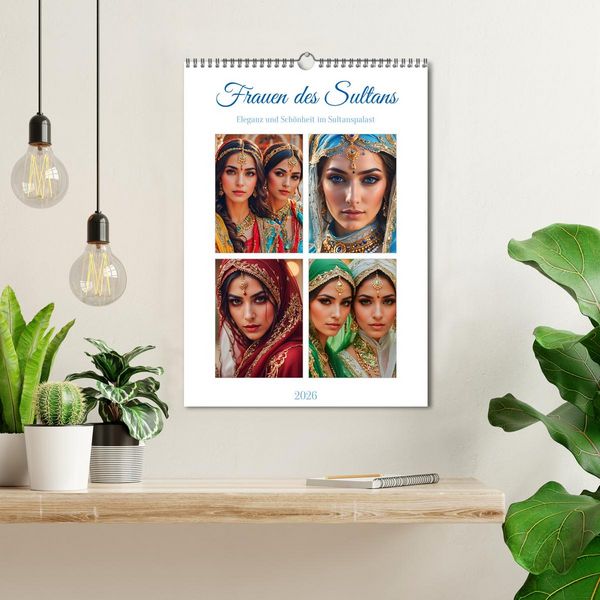 Produktbild: Frauen des Sultans (Wandkalender 2026 DIN A3 hoch), CALVENDO Monatskalender