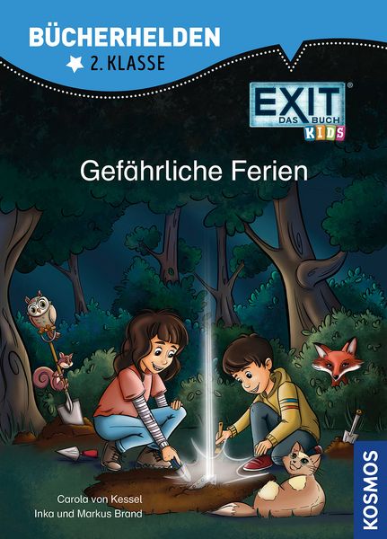 Produktbild: EXIT&reg; - Das Buch Kids, B&uuml;cherhelden 2. Klasse, Gef&auml;hrliche Ferien