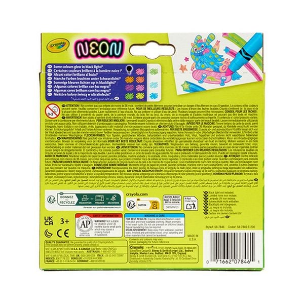 Produktbild: CRAYOLA - 10 Filzstifte Neon