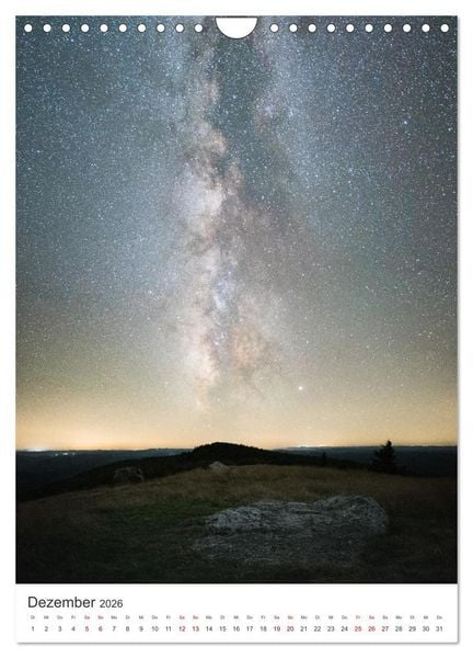 Produktbild: Milchstra&szlig;e - Unsere faszinierende Galaxie. (Wandkalender 2026 DIN A4 hoch), CALVENDO Monatskalender