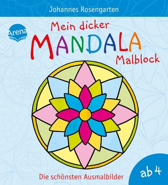 Produktbild: Mein dicker Mandala-Malblock - Die schönsten Ausmalbilder