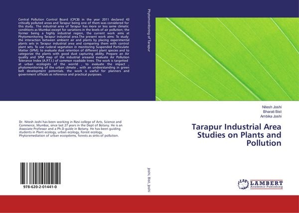 Produktbild: Tarapur Industrial Area Studies on Plants and Pollution