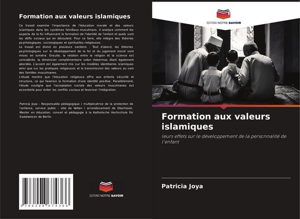 Produktbild: Formation aux valeurs islamiques