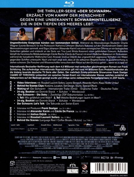 Produktbild: Der Schwarm - Die komplette Serie (2 Blu-rays + Bonus-DVD)
