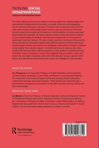 Produktbild: Tackling Social Disadvantage through Teacher Education