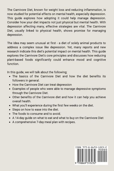 Produktbild: Carnivore Diet For Depression