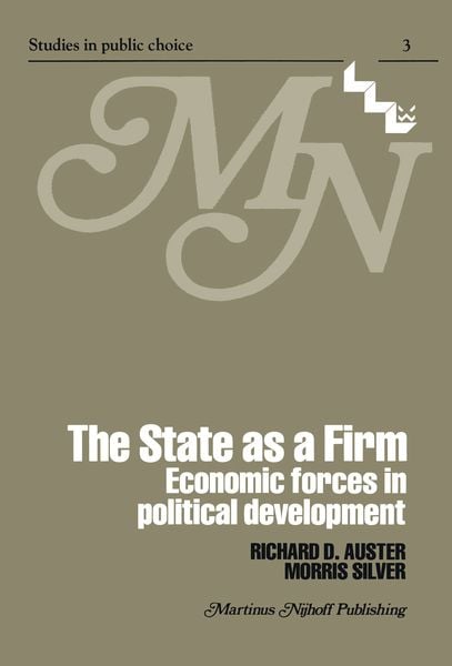 Produktbild: The State as a Firm