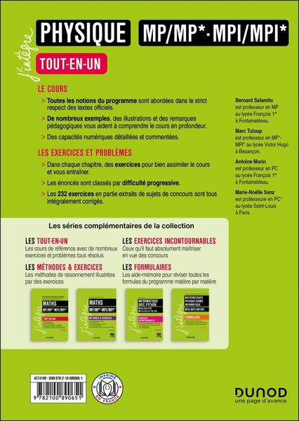 Produktbild: Physique tout en un mp mp mpi mpi