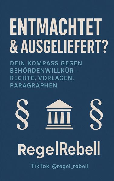 REGELREBELL - Ausgeliefert & Entmachtet, Taschenbuch von Regel Rebell, BoD – Books on Demand, 9783769308822