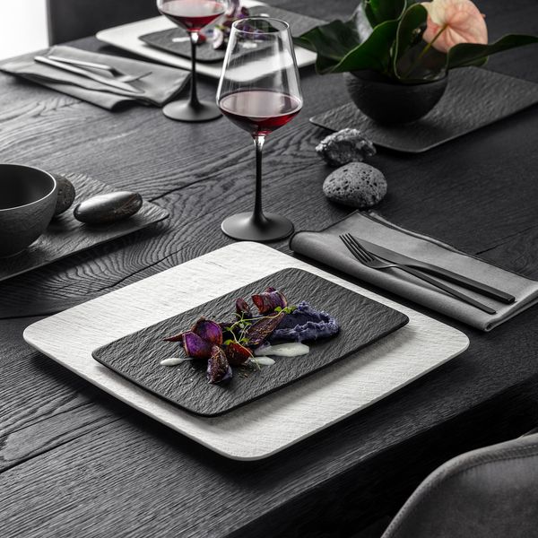 Produktbild: Villeroy & Boch Manufacture Servierplatte rechteckig