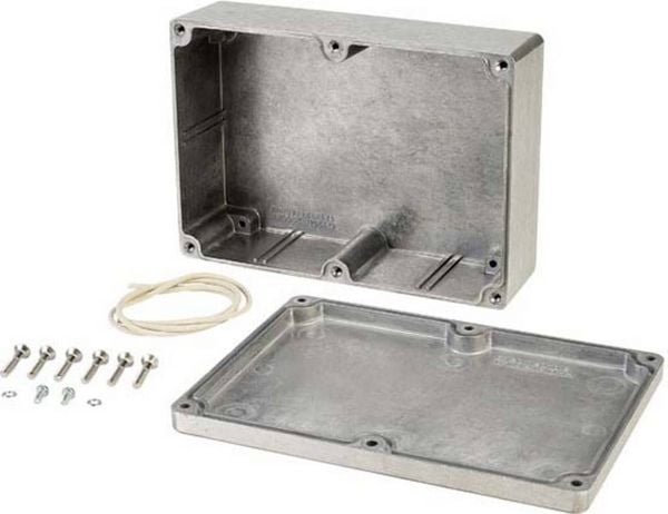 Produktbild: Gainta G120 Geh&auml;use 171 x 121 x 55 Aluminium Druckguss Aluminium (Natur) 1St.