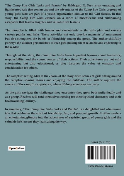 Produktbild: The Camp Fire Girls Larks and Pranks