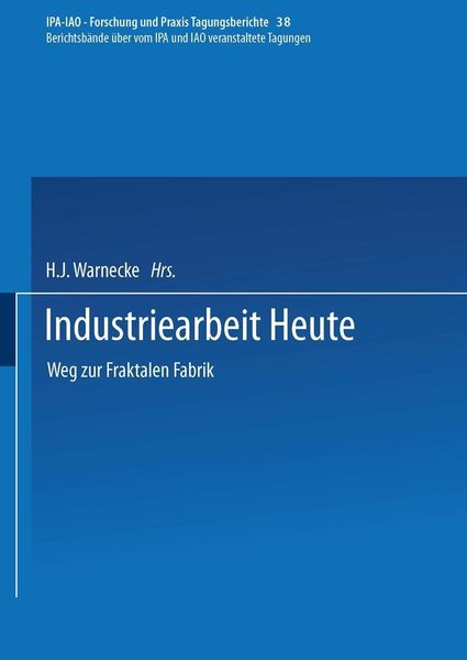 Produktbild: Industriearbeit Heute