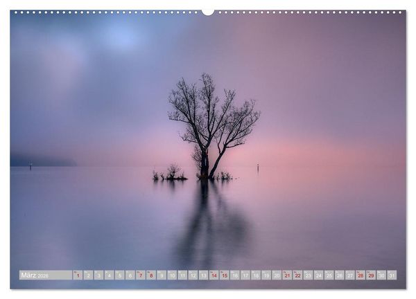 Produktbild: Bodensee-Stimmungen (hochwertiger Premium Wandkalender 2026 DIN A2 quer), Kunstdruck in Hochglanz