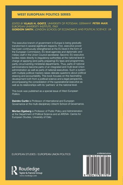 Produktbild: Towards A New Executive Order In Europe?