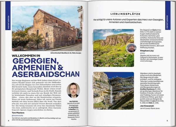 Produktbild: LONELY PLANET Reisef&uuml;hrer Georgien, Armenien & Aserbaidschan