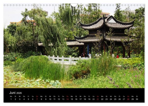 Produktbild: Impressionen aus China (Wandkalender 2026 DIN A3 quer), CALVENDO Monatskalender