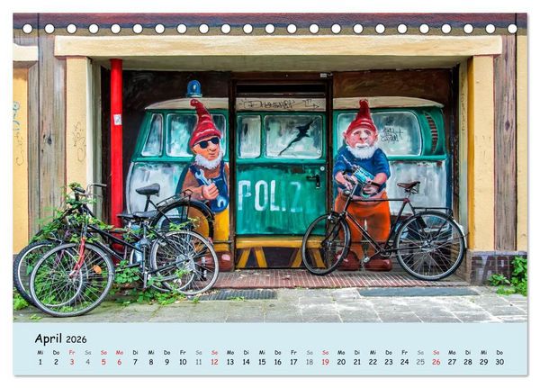 Produktbild: D&uuml;sseldorf - Die Kiefernstra&szlig;e (Tischkalender 2026 DIN A5 quer), CALVENDO Monatskalender