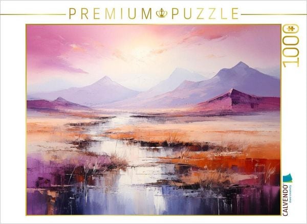 Produktbild: CALVENDO Puzzle Endlose malerische Weite | 1000 Teile Lege-Gr&ouml;&szlig;e 64x48cm Foto-Puzzle f&uuml;r gl&uuml;ckliche Stunden