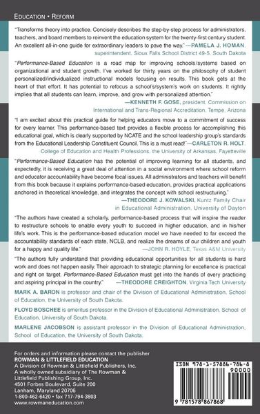 Produktbild: Performance-Based Education
