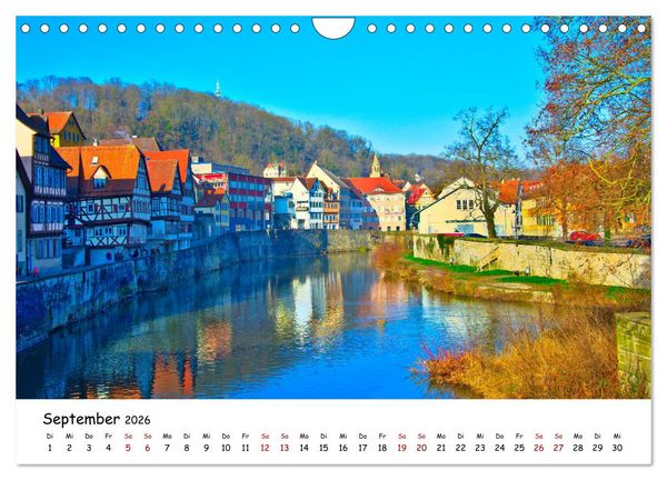 Produktbild: Hohenlohe - Zwischen Stadt und Land (Wandkalender 2026 DIN A4 quer), CALVENDO Monatskalender