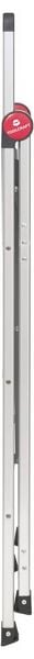 Produktbild: TOOLCRAFT TO-10104639 Aluminiumlegierung Doppel-Stufentritt klappbar, Montage ohne Werkzeug Silber EN 14183 3.9 kg