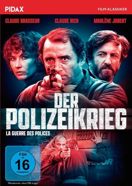 Der Polizeikrieg (La guerre des polices) / Knallharter Kriminalfilm mit Starbesetzung (Pidax Film-Klassiker)