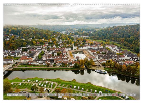 Produktbild: Ein Blick auf Bad Karlshafen (Wandkalender 2026 DIN A2 quer), CALVENDO Monatskalender