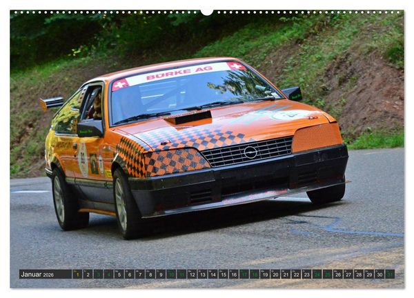 Produktbild: OLDTIMER BERGRENNEN - OPEL AM START (hochwertiger Premium Wandkalender 2026 DIN A2 quer), Kunstdruck in Hochglanz