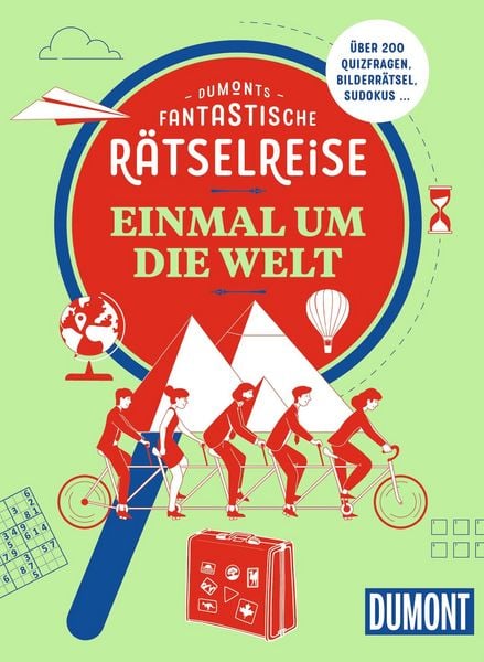 Produktbild: DUMONTs Fantastische R&auml;tselreise Einmal um die Welt