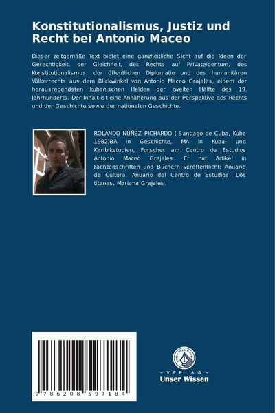 Produktbild: Konstitutionalismus, Justiz und Recht bei Antonio Maceo