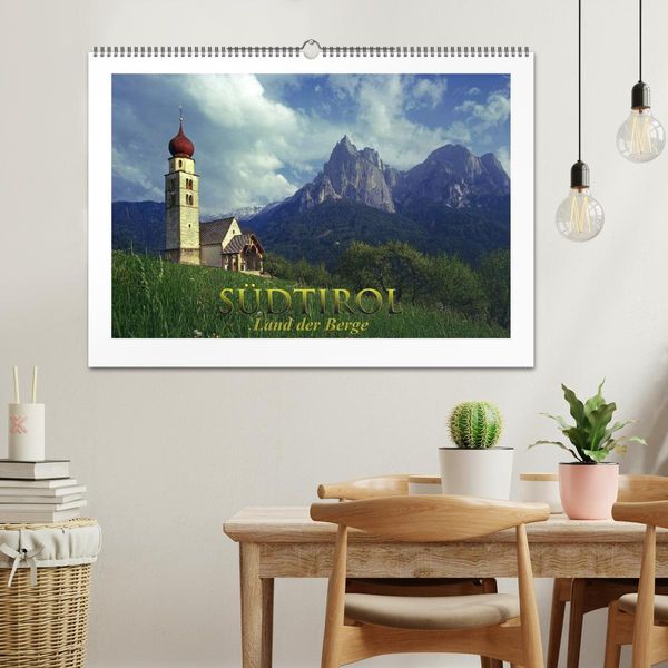 Produktbild: S&Uuml;DTIROL - Land der Berge (Wandkalender 2026 DIN A2 quer), CALVENDO Monatskalender
