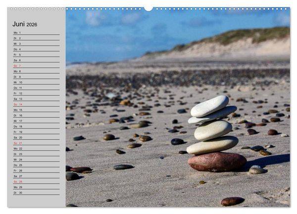 Produktbild: D&auml;nemark - Umgebung von Hvide Sande (hochwertiger Premium Wandkalender 2026 DIN A2 quer), Kunstdruck in Hochglanz