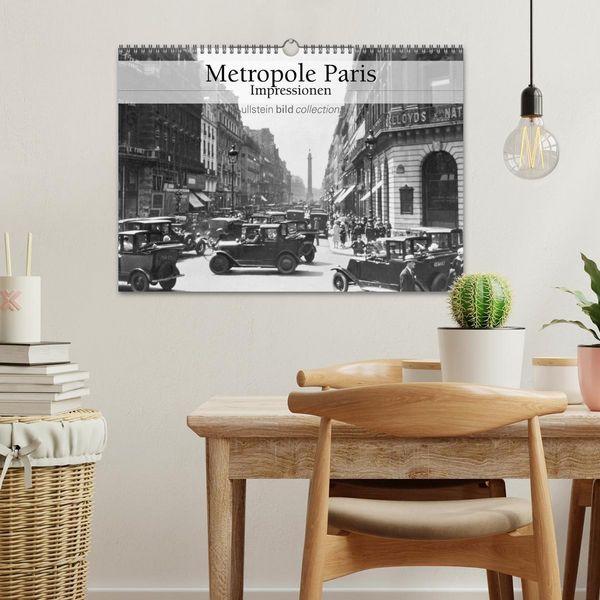 Produktbild: Metropole Paris - Impressionen (Wandkalender 2026 DIN A3 quer), CALVENDO Monatskalender