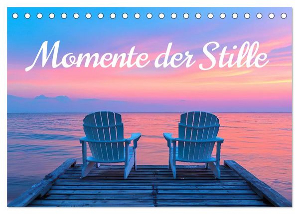 Produktbild: Momente der Stille (Tischkalender 2026 DIN A5 quer), CALVENDO Monatskalender