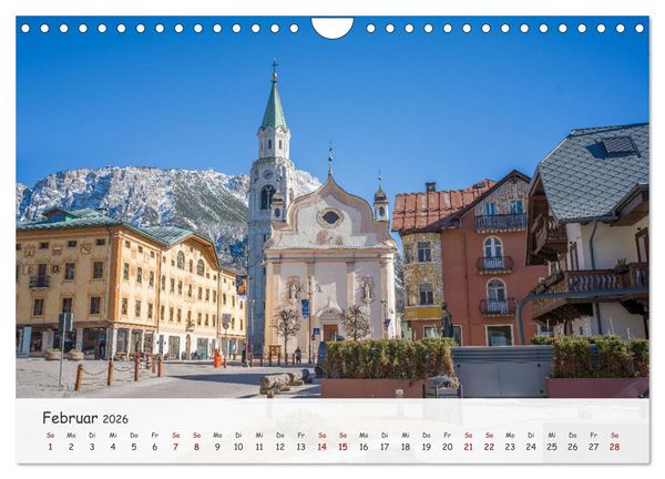 Produktbild: Italien - zwischen Dolomiten und Amalfik&uuml;ste (Wandkalender 2026 DIN A4 quer), CALVENDO Monatskalender