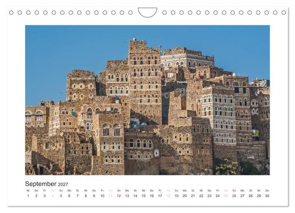Produktbild: Der Jemen (Wandkalender 2027 DIN A4 quer), CALVENDO Monatskalender