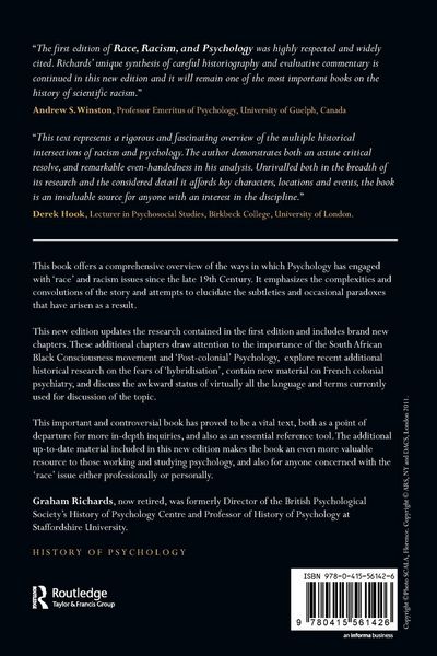 Produktbild: Race, Racism and Psychology