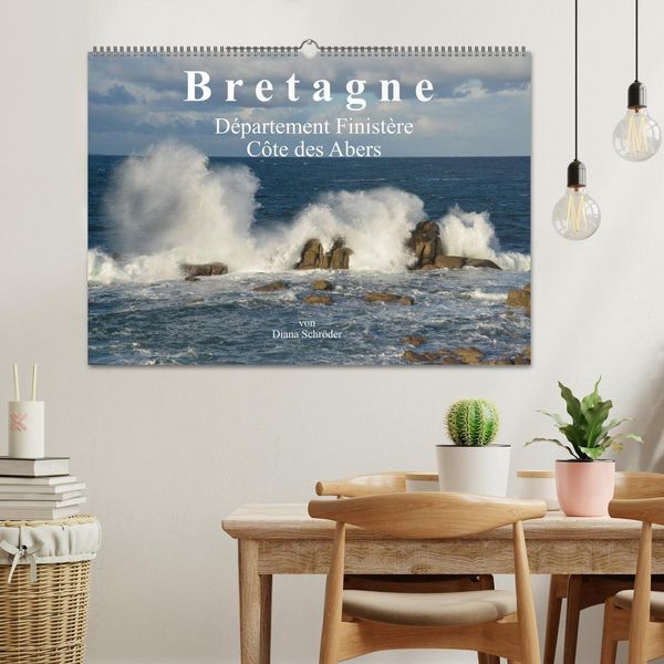 Produktbild: Bretagne. D&eacute;partement Finist&egrave;re - C&ocirc;te des Abers (Wandkalender 2026 DIN A2 quer), CALVENDO Monatskalender