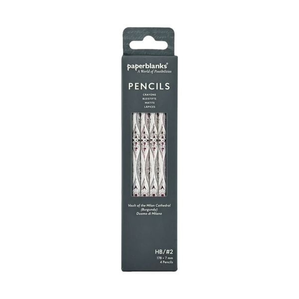 Produktbild: Bleistifte Gew&ouml;lbe des Mail&auml;nder Doms (Bordeaux) 4er-Pack