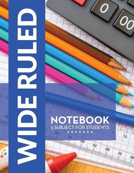 Produktbild: Wide Ruled Notebook - 5 Subject For Students