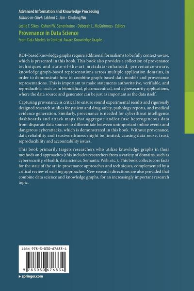 Produktbild: Provenance in Data Science