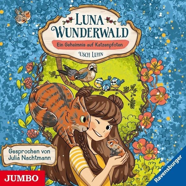 Luna Wunderwald (2).Ein Geheimnis auf Katzenpfoten,1 Audio-CD - Usch Luhn, CD, 4012144384324